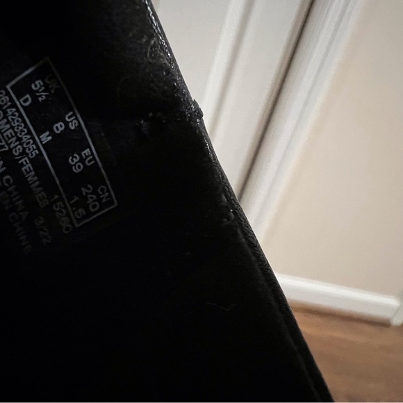 Clarks Juliet Palm Slip-On Black Shoes Size 8 - Picture 5 of 7